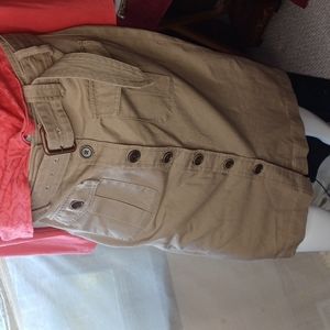 Reissue CA new cotton military style‎ skirt new with tags